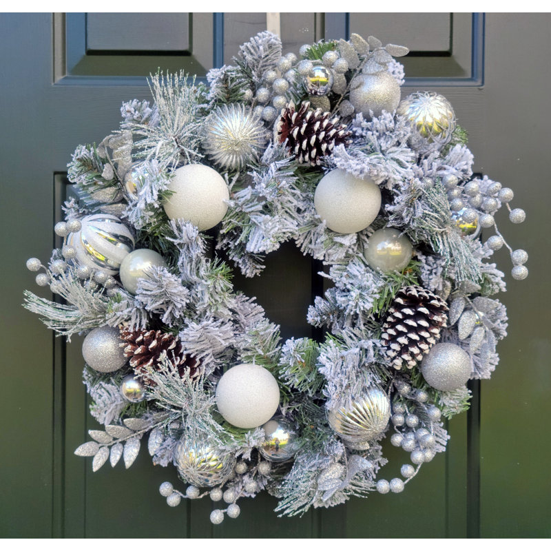 Pine and Pinecone Wreath 24